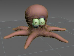 octopus 3D-Modell