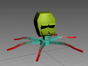 octopus 3D-Modell