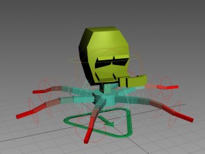 octopus 3D-Modell