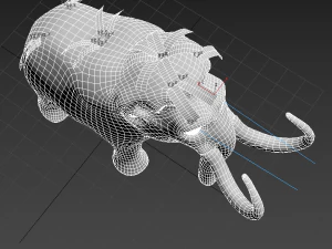 mamute Modelo 3D
