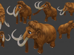 mammoth Model 3D