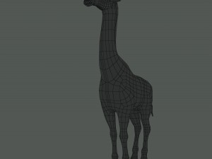 giraffe Modelo 3D