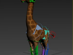 жирафа 3D Модель