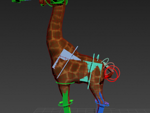 giraffe Modelo 3D