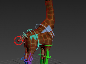 giraffe Modelo 3D