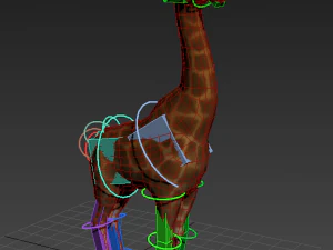 жирафа 3D Модель