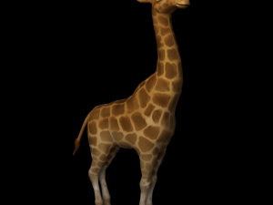 giraffe Modelo 3D