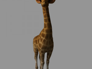giraffe Modelo 3D