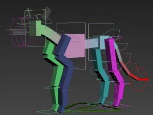 renard tib&eacute;tain Modèle 3D