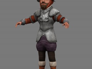 conquistador Modèle 3D