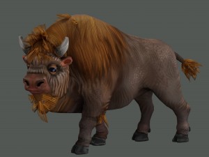 bison 3D Model