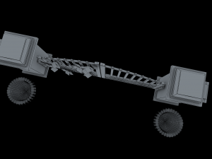 ranch gate 3D Model