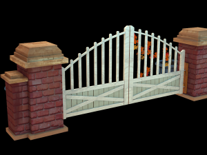ranch gate 3D Model