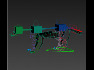 ratel low-poly 3D Model