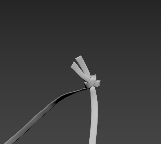 hair clip crossbody bag leg band 3D Model .c4d .max .obj .3ds .fbx .stl .blend 