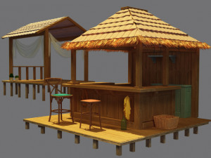 bungalow 3D Модель