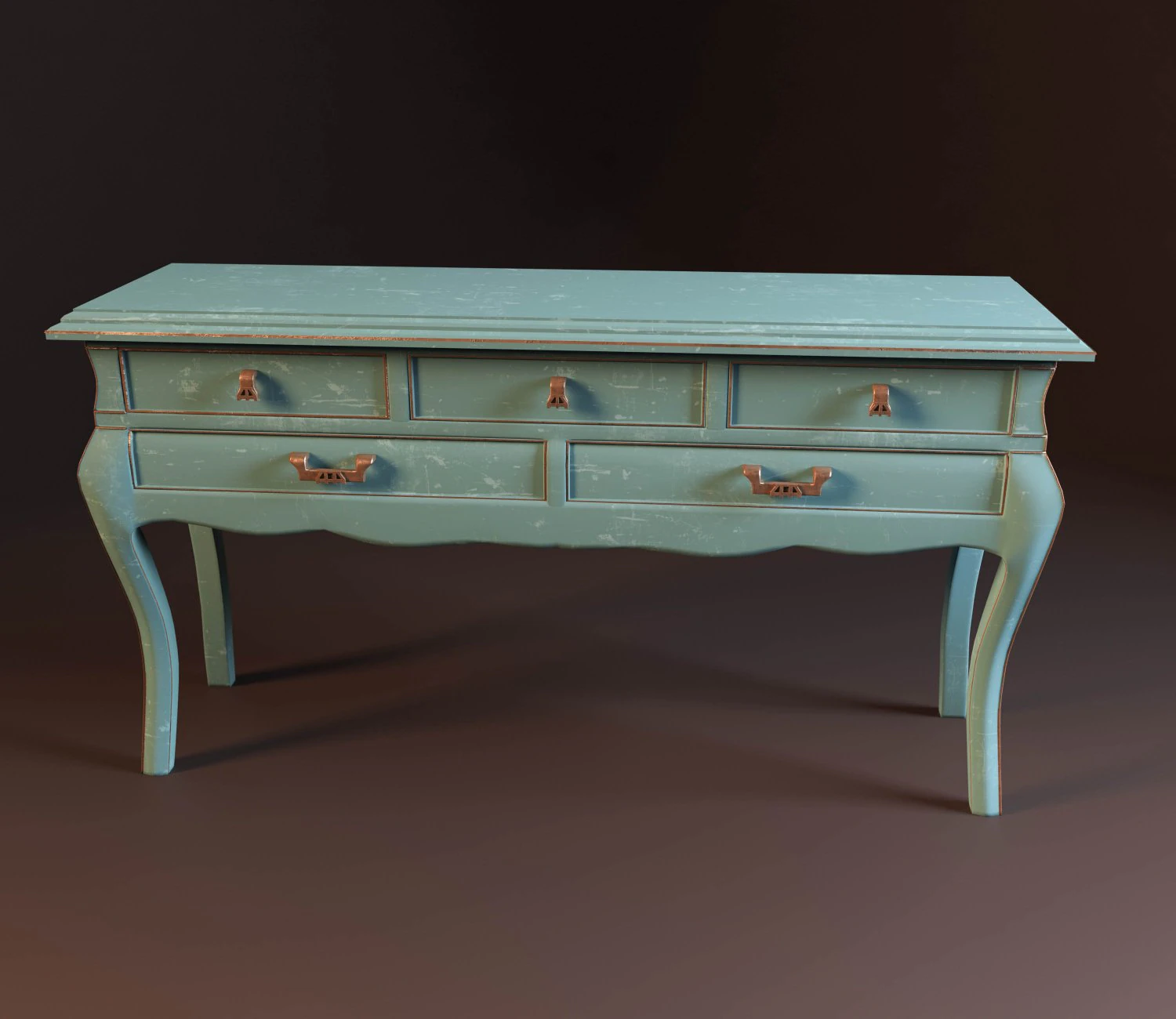 consolle tonina casa Modello 3D .c4d .max .obj .3ds .fbx .stl .blend 