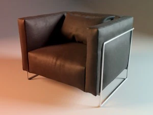 chaise cygne Modèle 3D
