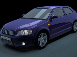 audi a3 Model 3D