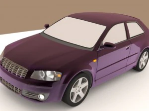 audi a3 3D Model