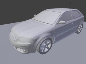 audi a3 3D Model