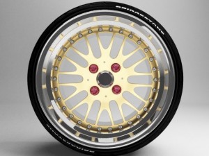 car wheels 3D Model