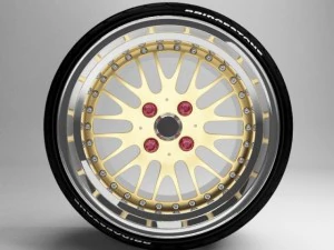 ruote dell'auto Modello 3D