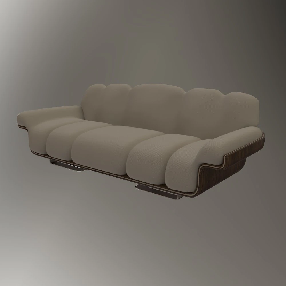 sofa 3D Model .c4d .max .obj .3ds .fbx .stl .blend 