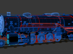 loco Modelo 3D