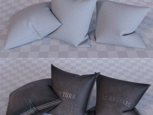 pillows 3D-Modell