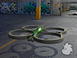 parrot ar drone 3D Model