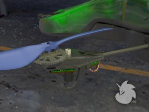 parrot ar drone 3D 모델