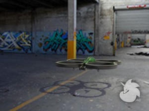 parrot ar drone 3D 모델