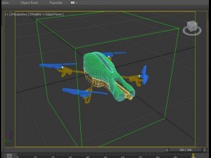 parrot ar drone 3D 모델