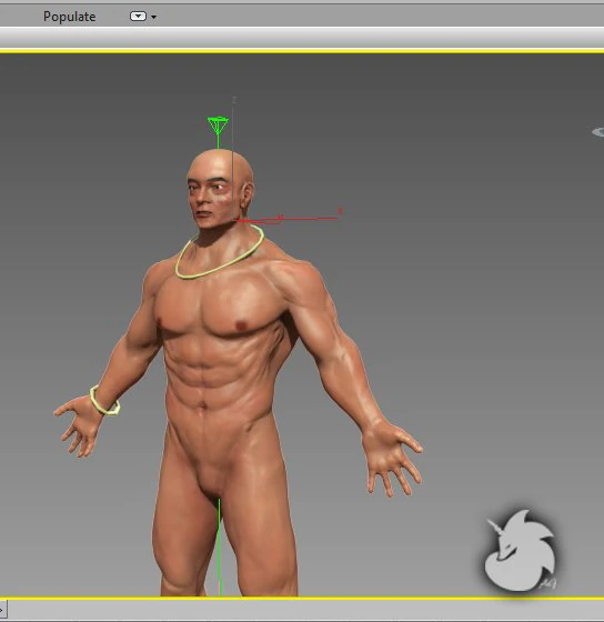 next gen warrior 3D Model .c4d .max .obj .3ds .fbx .stl .blend 