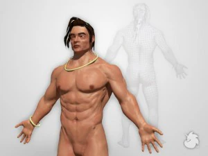 next gen warrior 3D Model