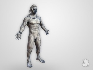next gen warrior 3D Model