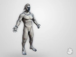 next gen warrior 3D Model