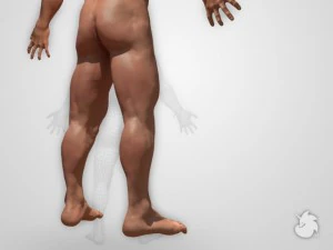 next gen warrior 3D Model