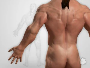 next gen warrior 3D Model