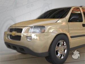 chevrolet uplander 3D Model
