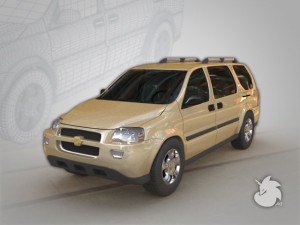 chevrolet uplander 3D 모델
