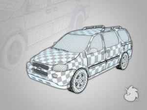 chevrolet uplander 3D Model