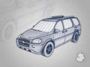 chevrolet uplander 3D 모델