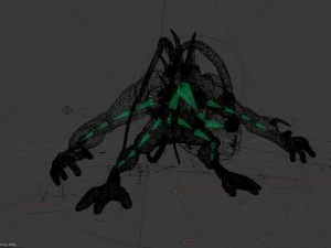 lizard creature 3D Model