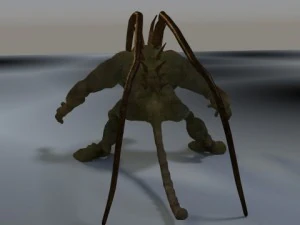 lizard creature 3D Model