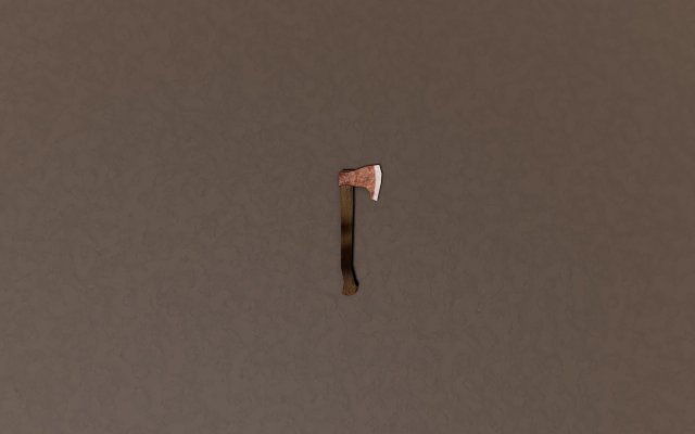 axe 3D Model .c4d .max .obj .3ds .fbx .stl .blend 