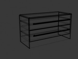dresser 3D 模型