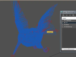 hummingbird 01      3dsmax2010 3D Model