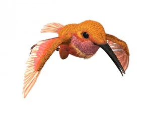 hummingbird 02   3ds max 2010 3D Model